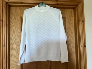 Vintage Ladies Top. White. Size 18. Polyester. From Keynote Littlewoods - Picture 1 of 8