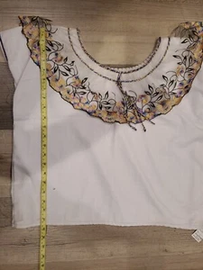 HUIPIL Hecho En Guatemala Vintage Tejido a Mano Bordado GUATEMALTECO  - Imagen 1 de 2