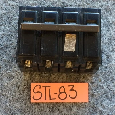 ITE GOULD Type EQ-P 4 Pole Quad 200 Amp 120/240V MAIN Breaker (Ships Fast) - Image 1 of 4