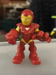 FIGURA MARVEL IRON MAN 3" SUPER HERO SQUAD ADVENTURES PLAYKOOL IMAGINEXT 2009 - Imagen 1 de 3