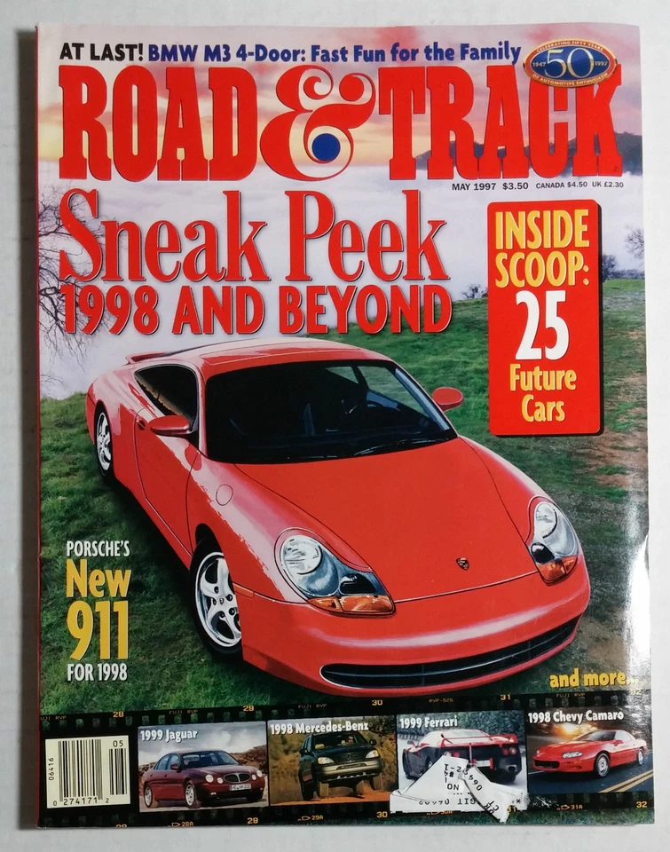 ROAD & TRACK CAR MAGAZINE 1997 MAY PORSCHE 911 CARRERA  Foto 1 de 1