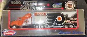 NHL Philadelphia Flyers Tractor-Trailer-Truck, NEW (2000 Issue) Peterbilt NIB - Picture 1 of 2