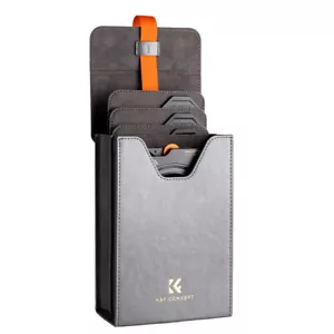 K&F Concept 100*150mm Square Filter Pouch for 3 Lens Filters + 1 Filter Holder - Picture 1 of 8
