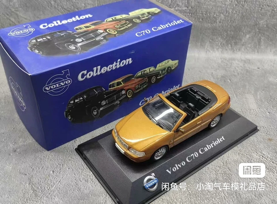 1 /43  ATLAS VOLVO C70 CABRIOLET CAR DIE CAST MODEL RARE - Image 1 of 1