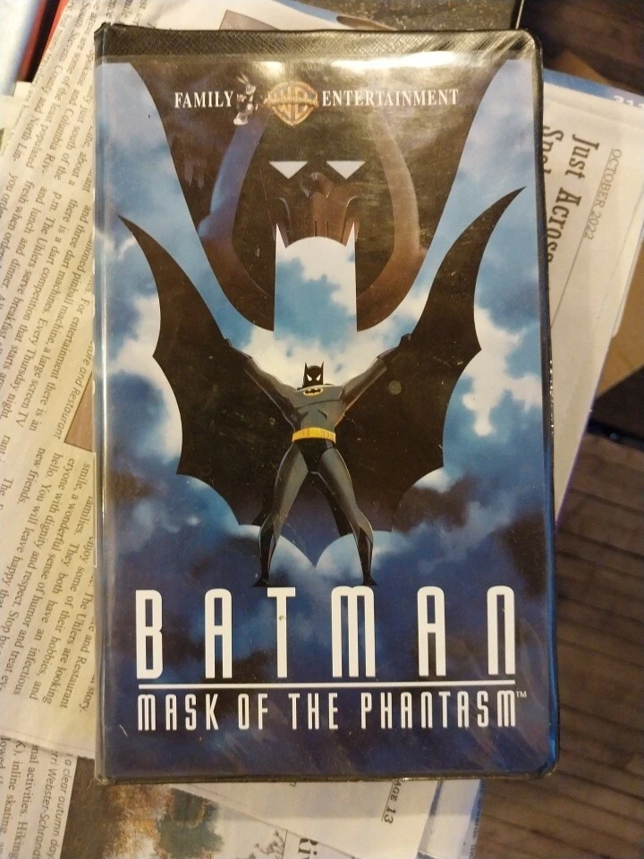 Batman: Mask of the Phantasm (1994 VHS Warner Bros) Clamshell w/ Comic Book - Image 1 of 1