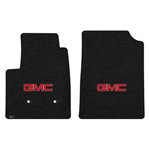 Lloyd - Velourtex Ebony Front Mats For 2015-2018 GMC Canyon w/ GMC Logo - Picture 1 of 1