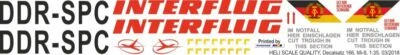HELI SCALE QUALITY Decal 166 Mil Mi-8 Hip Interflug DDR-SPC