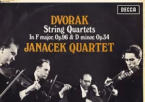 SXL 6103 WBG UK ED1 - DVORAK - STRING QUARTETS - JANACEK QUARTET OP 96 & 34 - NM - Imagen 1 de 2