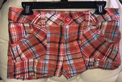 No Boundaries - Pantalones Cortos Junior a Cuadros Talla 7 🌸 Foto 1 de 3