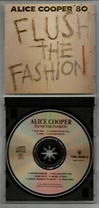 ALICE COOPER: FLUSH THE FASHION CD GERMAN PRESS CLASSIC HARD ROCK OUT OF PRINT - Picture 1 of 4