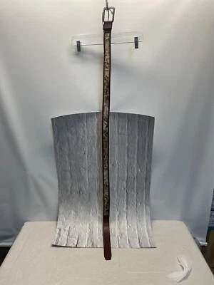 Cabelas Genuine Leather & Camo Belt 54.25 “ Inches Total Length LNC Sz 40 - Image 1 of 4