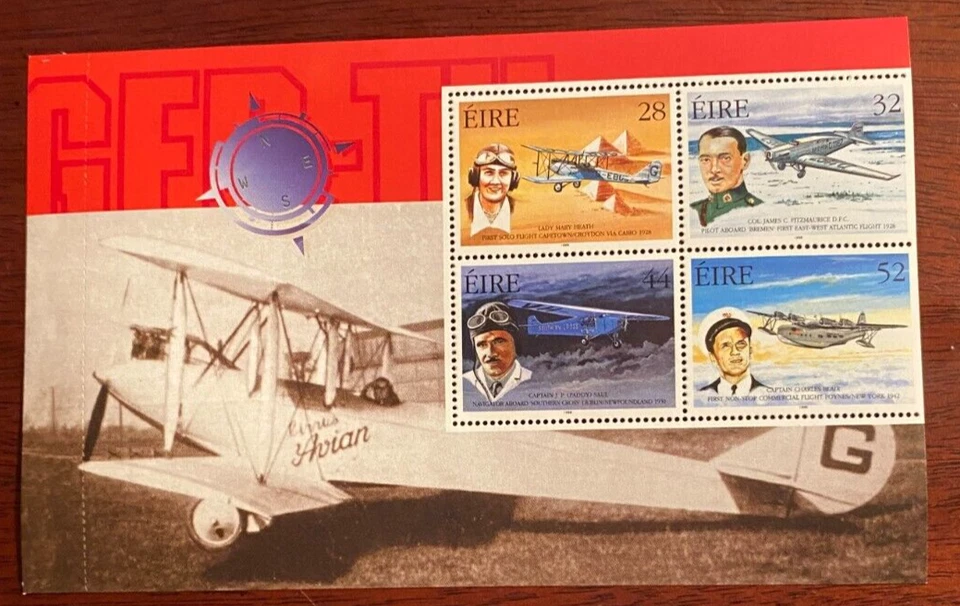 Ireland Scott #1104b Pioneers of Flight S/S - MNH - Image 1 of 1