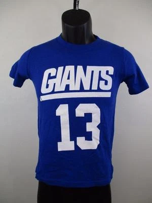 Nuevo-Defecto menor-Espalda en blanco Gigantes #13 Beckham Jr. Camisa azul pequeña talla S juvenil Foto 1 de 4