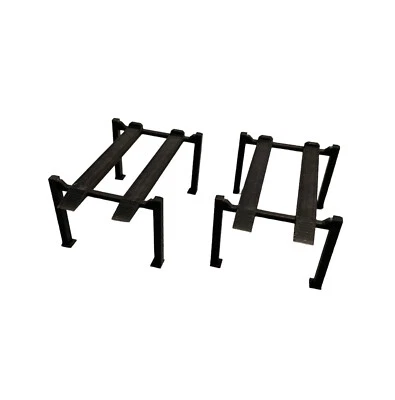 Paquete de 2 elevadores de coche negros a escala 1:64 para pieza de exhibición de accesorios de diorama fundido a presión Foto 1 de 4