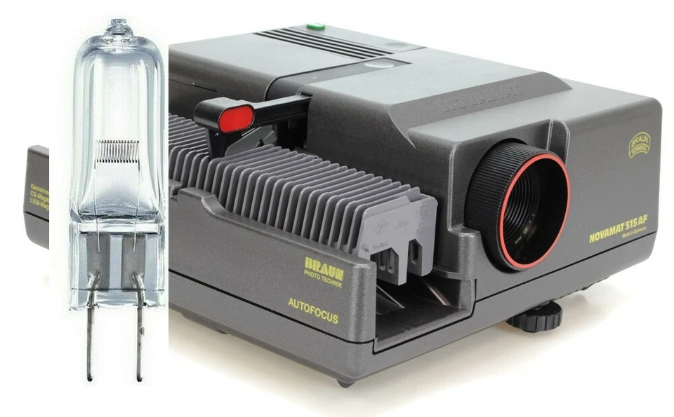 Ampoule pour Braun Novamat 515 AF Projecteur de Diapositives Diapo