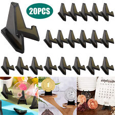 20Pcs Coin Display Trading Card Stand Small Size Plastic Easel Medal Holder Gift