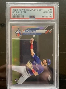 2020 Topps Complete Set Chrome - Photo Variation #78 Bo Bichette (RC) - Picture 1 of 2