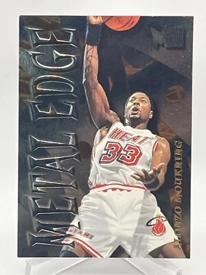 Alonzo Mourning 1996-97 Fleer Metal Edge #3 Inserto G4 Foto 1 de 2