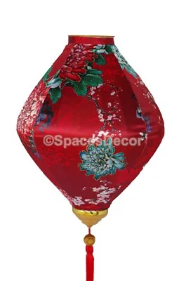 Silk lanterns fabric home decor for occasions, parties, Patio 11 '' - 12 '' - Image 1 of 3