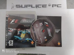 Formule One Championship Edition - (with Record) - PS3 - Game Fr - Forjob Toul - Picture 1 of 3
