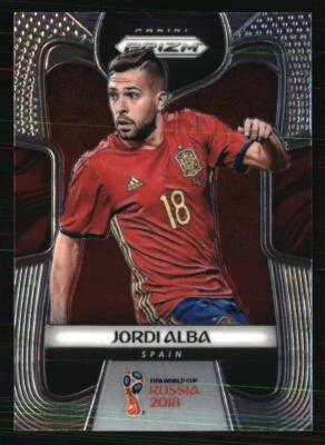 Jordi Alba 2018 Panini Prizm FIFA World Cup #203 SOCCER Card - Image 1 of 2