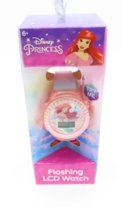 Disney Princess Flashing LCD Watch Wristwatch Girl Or Boy - Picture 1 of 7