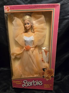 BARBIE  PEACHES N' CREAM FASHION BLOND VINTAGE 1984 MATTEL 7926 SEALED NRFB  - Picture 1 of 9