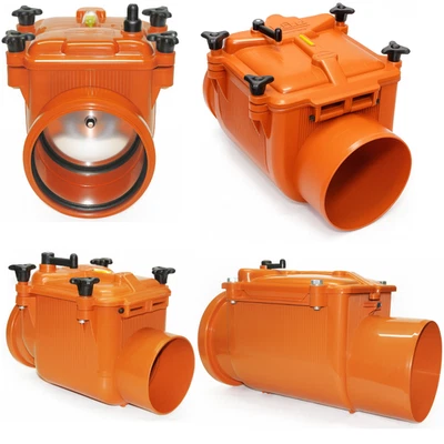 ISTA TOOLS Valvola Antiriflusso Rückstauklappe Dn 75 110 125 160 200 Protezione Ratto