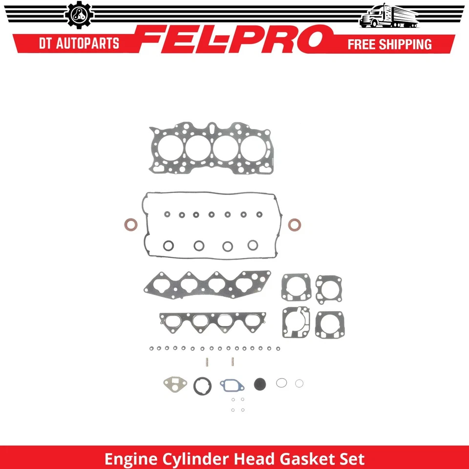 Juego de juntas de culata de motor Fel-Pro 1991 para Acura Integra 1990-2001 1,8 L L4 Foto 1 de 1