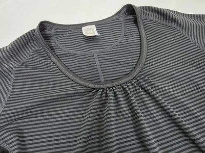 The North Face Ramble V-Neck Blouse Shirt Women's Striped Black Size X Large XL Foto 1 de 4