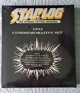 STARLOG SCIENCE FICTION 1993 COMMEMORATIVE SET NEW SEALED Trading Cards VINTAGE - Picture 1 of 8