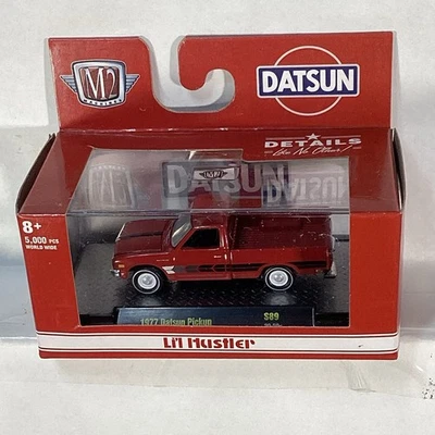M2 Machines 1977 Datsun Pickup S89 20-59 Li’l Hustler #1 Estate Closeouts - Image 1 of 2