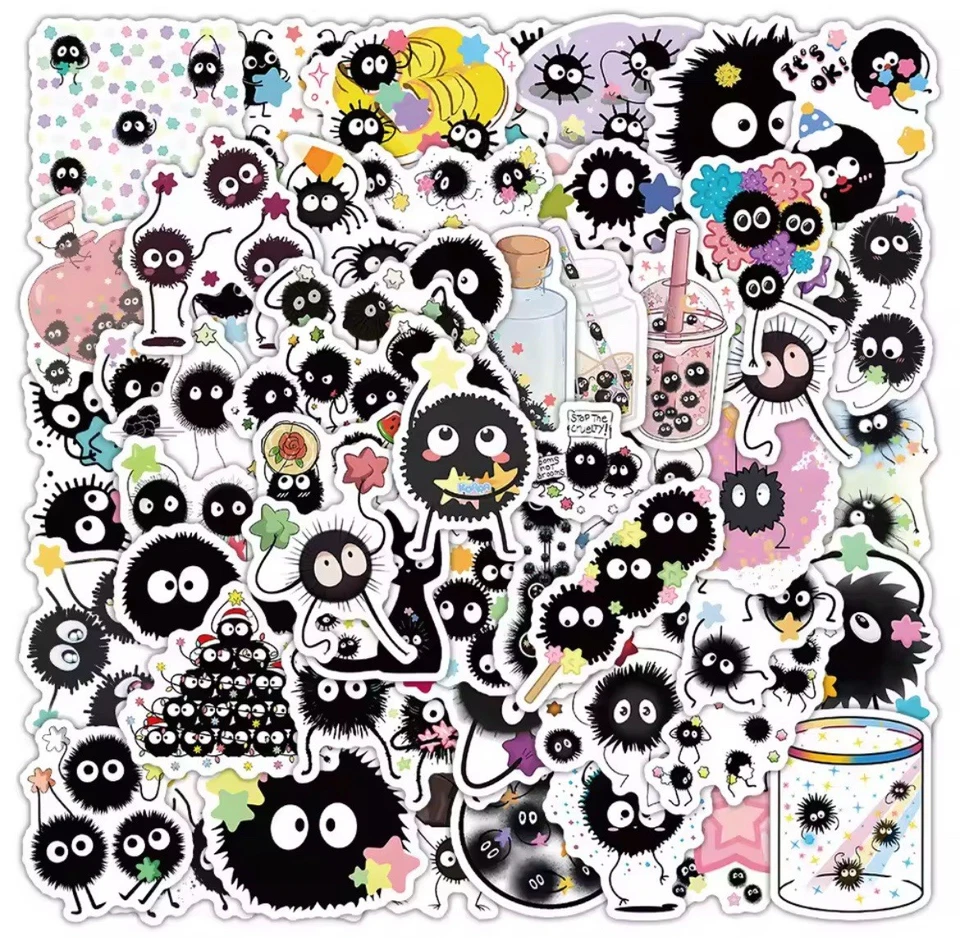 50pcs Studio Ghibli Anime Stickers Waterproof Sticker Pack Kawaii - Image 1 of 1