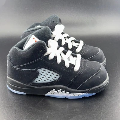 Jordan 5 Retro OG Negro Metálico Reimaginado (TD) Talla 7C Foto 1 de 4