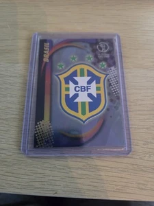 Brazil Badge, 2002 Panini, FIFA World Cup Korea/Japan 2002 - Picture 1 of 2