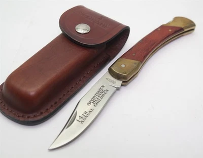 Cuchillo de caza Schrade Uncle Henry LB7 Lockblade de colección nuevo en stock antiguo nuevo (leer) Foto 1 de 4