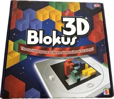 Blokus 3D Block Building Strategy Board Game 2008 Mattel NEW Factory SEALED - Image 1 of 4