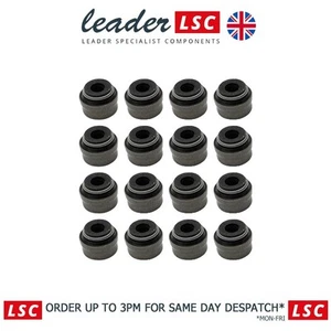 16 x Valve Stem Seals Saab 9 3 2004 to 2015 NEW 9158057 1.8i - Picture 1 of 11