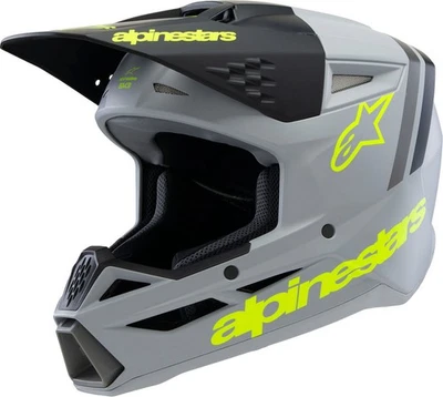 Casco todoterreno Alpinestars SM3 Radium Youth MX gris/negro Foto 1 de 4
