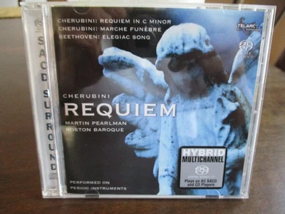 BOSTON BAROQUE/PEARLMAN - Requiem In C Minor - 2007 Telarc SACD Hybrid NM $29.95 - Imagem 1 de 3