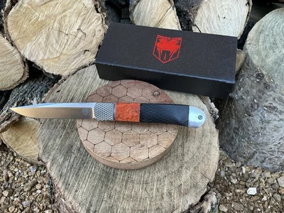 Cuchillo de liberación oculto Cobra Tec personalizado 1 de 1 Trapper Foto 1 de 4