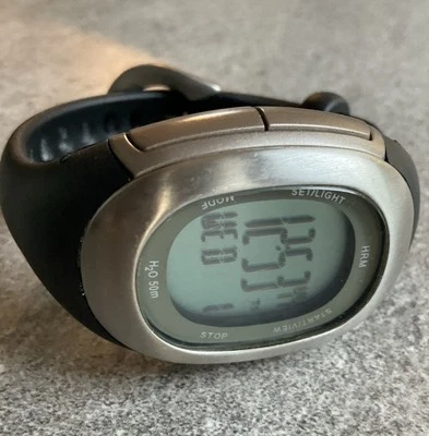 Reloj de pulsera Nike HRM SM0032 para mujer negro silicona monitor HRM - reloj solo B-V Foto 1 de 4