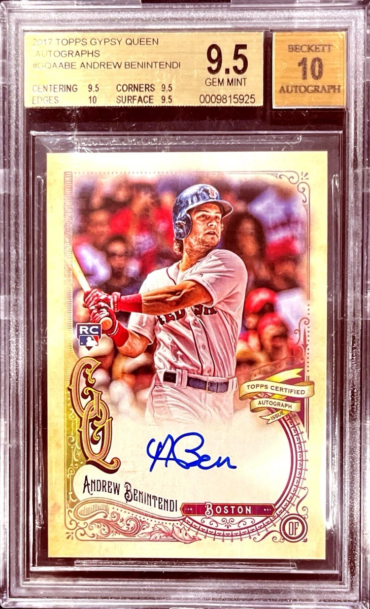 Andrew Benintendi Autograph Baseball Cards for sale | eBay