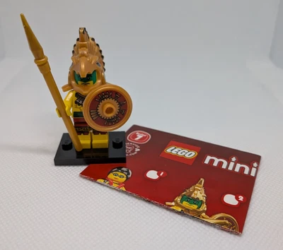 LEGO 8831 Collectible Minifigure Series 7 Aztec Warrior - Brand New - Image 1 of 4
