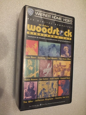 2 VHS Kassetten - 25 JAHRE WOODSTOCK - DIRECTOR'S CUT - 1994 - Bild 1 von 4