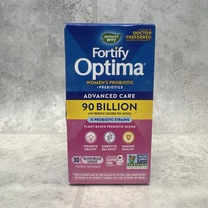 Nature's Way Fortify Optima Women's Probiotic - Advanced Care (90 Billion) 03/26 - Picture 1 of 4