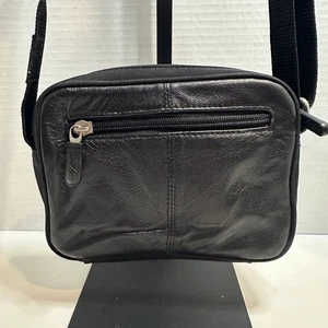 Wilson’s Leder Maxima Studio Small schwarz Umhängetasche Reisetasche eckig - Bild 1 von 12
