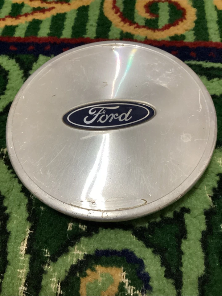 OEM 2000-2003 FORD WINDSTAR 16" MACHINED WHEEL Center Cap 1F22-1A096-DA - Image 1 of 4