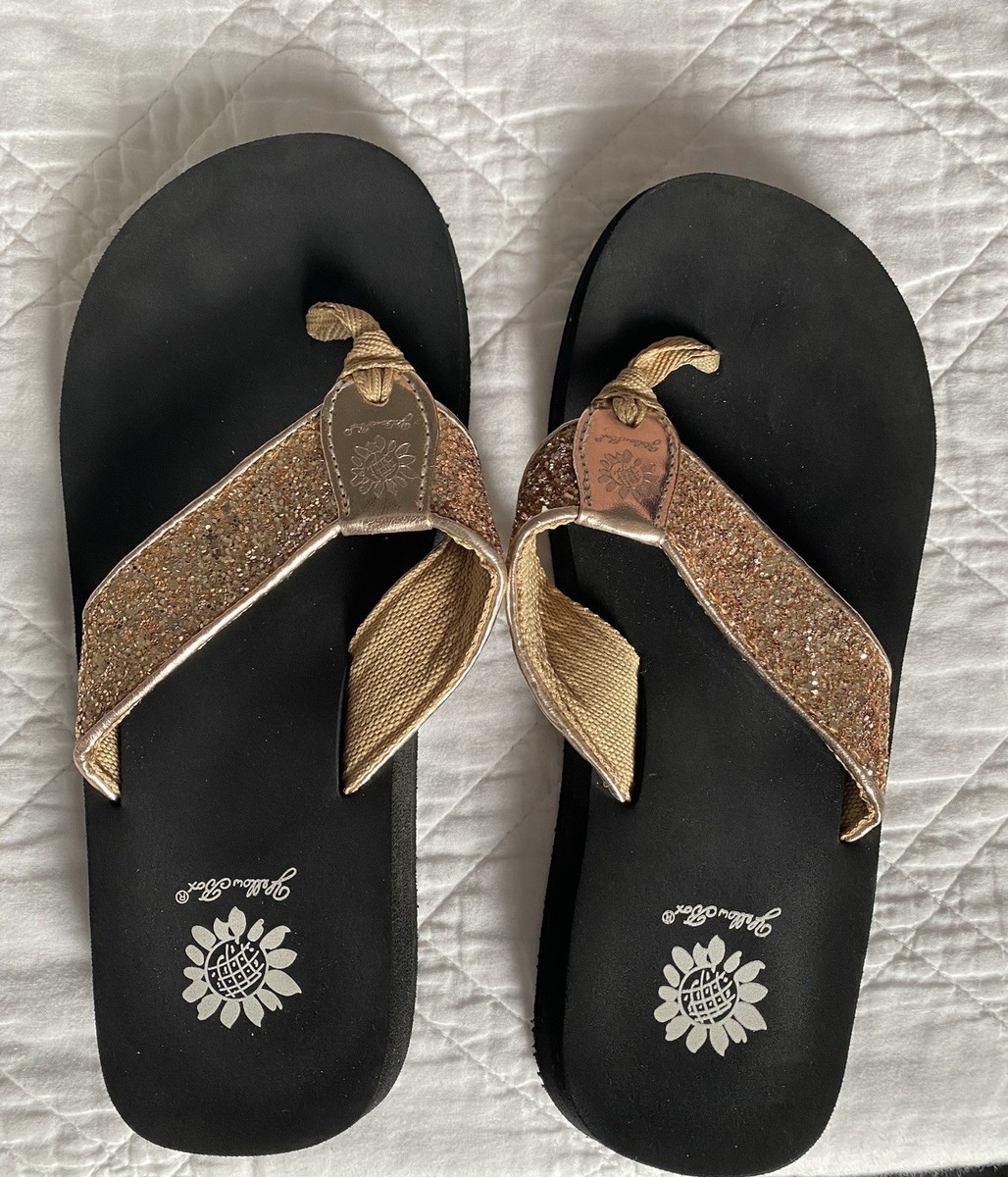 Women's Flip Flop Yellow Sandals for sale | eBay