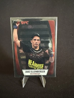 2011 Topps UFC Title Shot UFC Contenders Jake Ellenberger #C-JE Black /88 - Image 1 of 3
